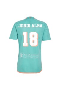 Inter Miami Jordi Alba #18 Jalkapallovaatteet Kolmaspaita 2024-25 Lyhythihainen